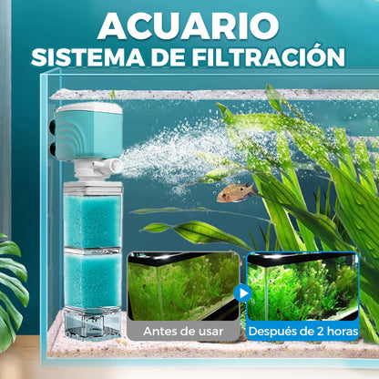 Sistema de Filtración Automática para Acuarios