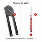 📏 Transportador para sierra ingletadora de aluminio de 7 pulgadas | Buscador de ángulos de precisión