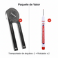 📏 Transportador para sierra ingletadora de aluminio de 7 pulgadas | Buscador de ángulos de precisión