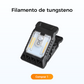 Luz solar con clip para exteriores y sensor de movimiento