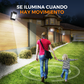 Luz solar con clip para exteriores y sensor de movimiento