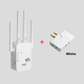 🔥 Amplificador WiFi 2026, 1200Mbps Banda Dual (5GHz/2.4GHz), Amplificador de Señal, Cubre 10,000 pies² y 50 Dispositivos, Repetidor con Puerto Ethernet.