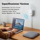 🔥 Amplificador WiFi 2026, 1200Mbps Banda Dual (5GHz/2.4GHz), Amplificador de Señal, Cubre 10,000 pies² y 50 Dispositivos, Repetidor con Puerto Ethernet.