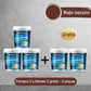 🔥⚡Pintura metálica antioxidante e impermeable 🎨✨: elimina el óxido al instante, sella y protege, para uso en interiores y exteriores, acabado duradero, fácil aplicación.