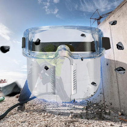 Pantalla protectora transparente ergonómica multiusos