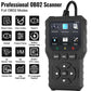 🔧✨ Herramienta de Diagnóstico OBD2 Profesional – Compatible con la mayoría de vehículos, ofrece un análisis rápido y preciso 🚗📱