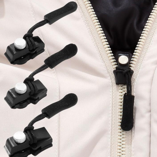 🔥Kit de Reparación de Cremalleras de 10 Piezas – Montaje sin Herramientas, Varios Colores y Solución Rápida para Maletas y Bolsos 🔧✨