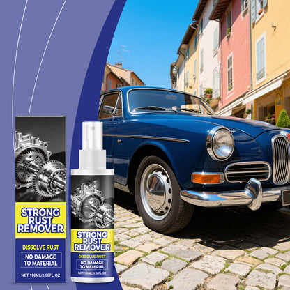 Potente spray quitamanchas de óxido todo en uno para coches: funciona en parachoques, tubos de escape y molduras, elimina el óxido sin esfuerzo en cuestión de minutos.