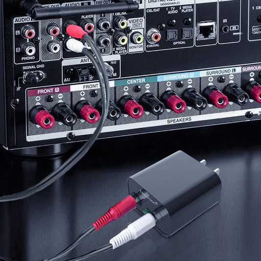 🔊 Adaptador de audio Bluetooth 5.0: transmisión inalámbrica, sonido Hi-Fi y Plug-and-Play 📲