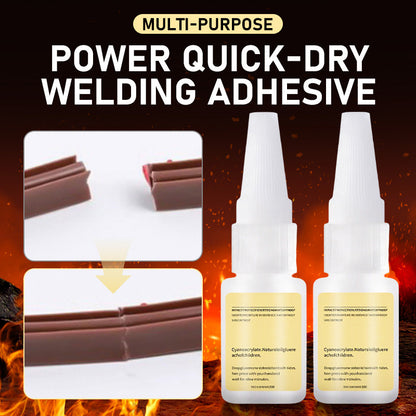 🔥Adhesivo de Soldadura Multiuso de Secado Rápido - Fijación de Alta Resistencia para Metal/Plástico/Madera 🛠️✨