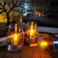 🕯️Lámpara LED con forma de vela que funciona con energía solar🌙✨