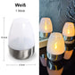 🕯️Lámpara LED con forma de vela que funciona con energía solar🌙✨