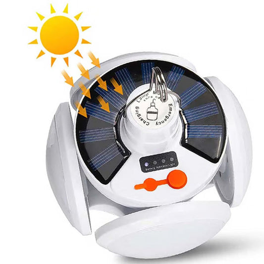 ⚽💡 Lámpara Solar Flexible en Balón de Fútbol – ¡Impermeable, Multifuncional y 360° de Iluminación! 🌞✨