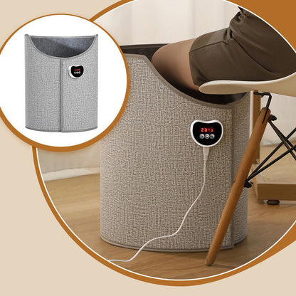 Acogedor calentador portátil para las rodillas y los pies, para tu comodidad en casa y en la oficina