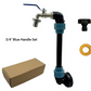 🚰🛠️ Kit Completo de Montaje para Tanque IBC – Grifo de Zinc, Fácil Instalación, Sellado Antifugas y 4 Variantes ✨