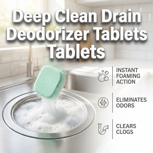 Tabletas Efervescentes Desodorizantes para Desagües（8g*10）