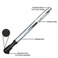 🔧 ✨ Llave de Trinquete Extensible – Doble Modo, Acero al Cromo Vanadio, Versátil ⚙️