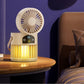 🔥Ventilador portátil recargable con luz UV para matar insectos