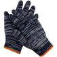 2 unidades de guantes de trabajo de punto, protectores y resistentes, calibre 10