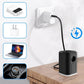 🏕️ Bomba de aire recargable para camping: con luz LED, inflado rápido, compacta y portátil 🔋