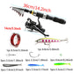 🔥🎣Set Completo de Equipo de Pesca de Viaje y Bolsa de Transporte
