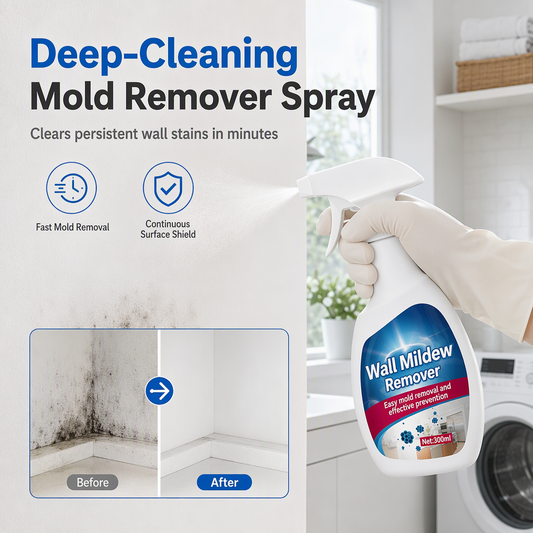Spray para eliminar el moho de paredes y techos