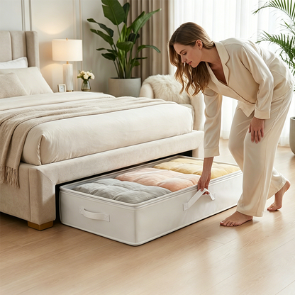 ⏳Solo por tiempo limitado: 50 % DE DESCUENTO⏰Bolsa de almacenamiento plegable para debajo de la cama con tapa con cremallera