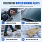 Agente descongelante para el parabrisas y derretidor de nieve para autos en invierno, en bolsa de 100 g, y quitanieves para las ventanas de los vehículos