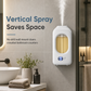 Difusor automático de aromaterapia con pantalla digital y 9 niveles ajustables; ambientador inteligente para el hogar con pulverizador de fragancia y desodorizante para el dormitorio y el baño