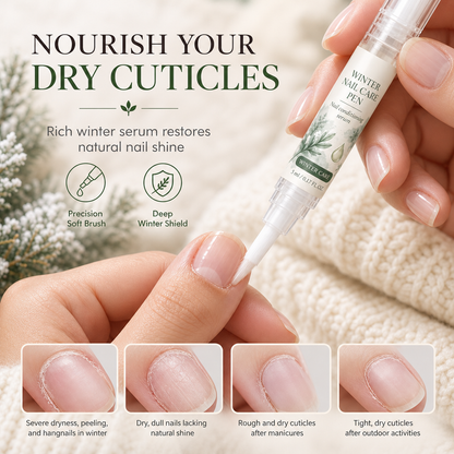 Lápiz portátil para el cuidado de las uñas, 5 ml, para el cuidado diario de las uñas y las cutículas en invierno